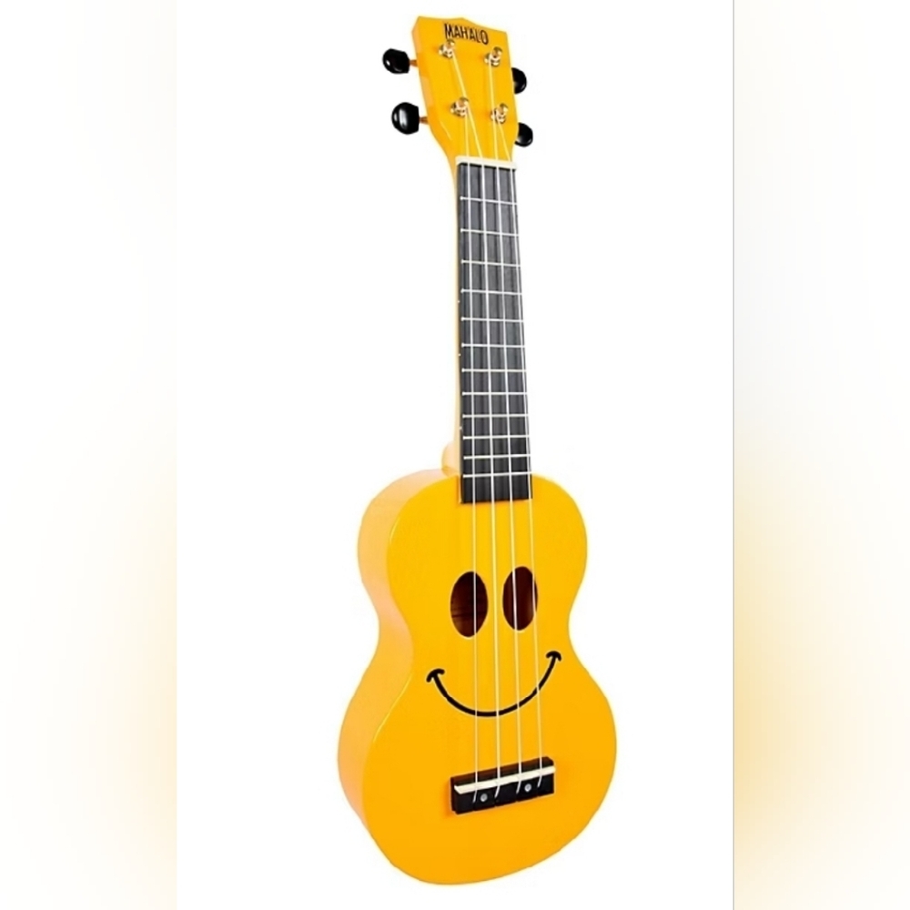 Mahalo U Smile Soprano Ukelele Yellow